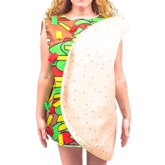 3D food Halloween Cosplay Fancy Dress Up Costume for Adult Men Women - Funny Spicy Chicken Burger Pizza