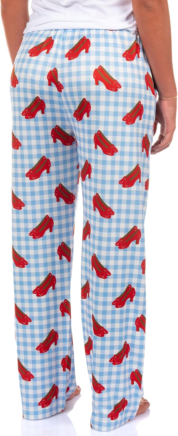 INTIMO The Wizard Of Oz Pajama Pants Women's Ruby Slippers AOP Sleep Lounge Bottoms - Image 4