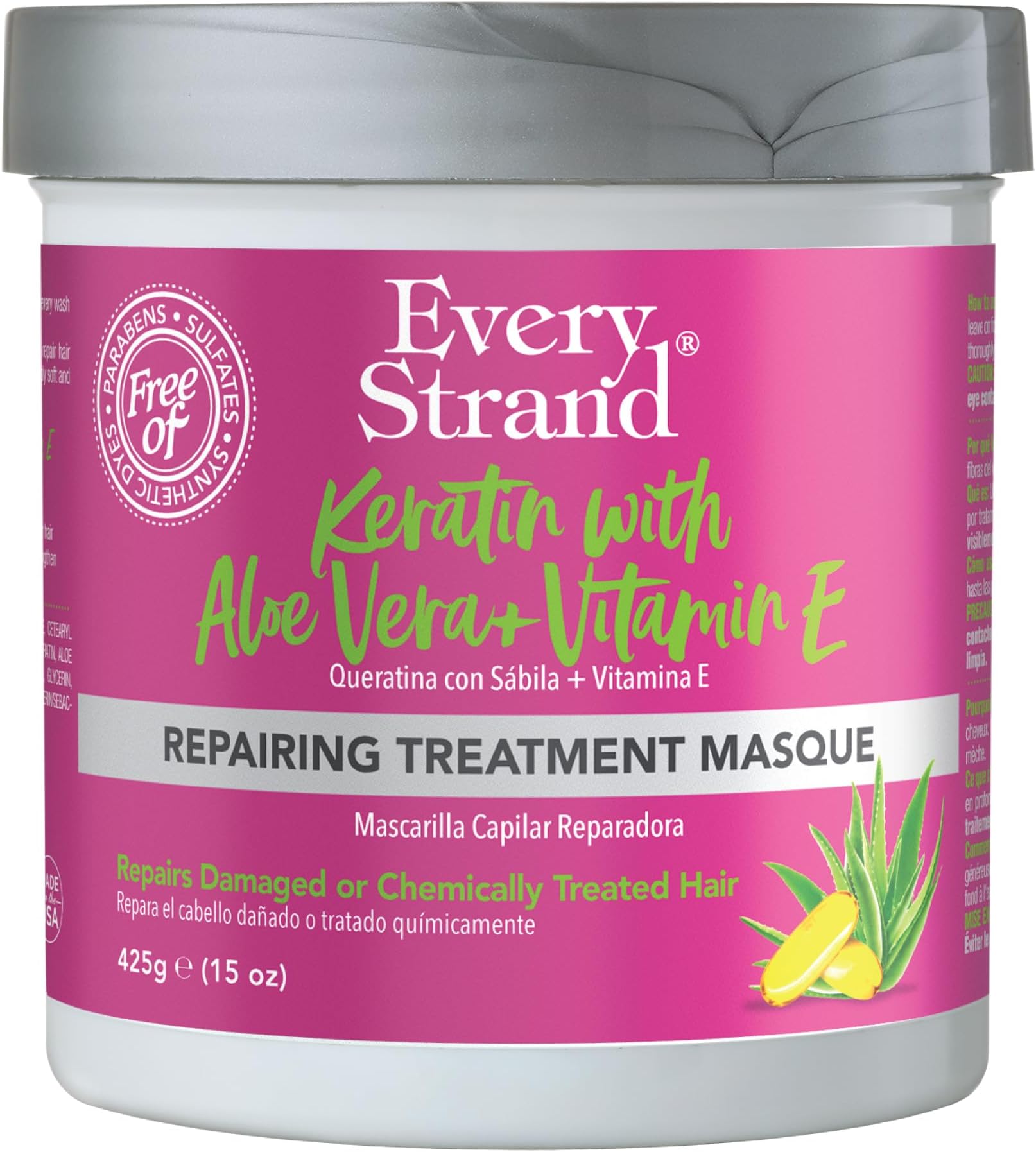 Every Strand Keratin Masque 15 OZ - 1 Unit (Case Pack Qty - 6)