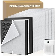 2 Pack PR1 Replacement Filter Compatible with Mooka PR1 Air Purifier