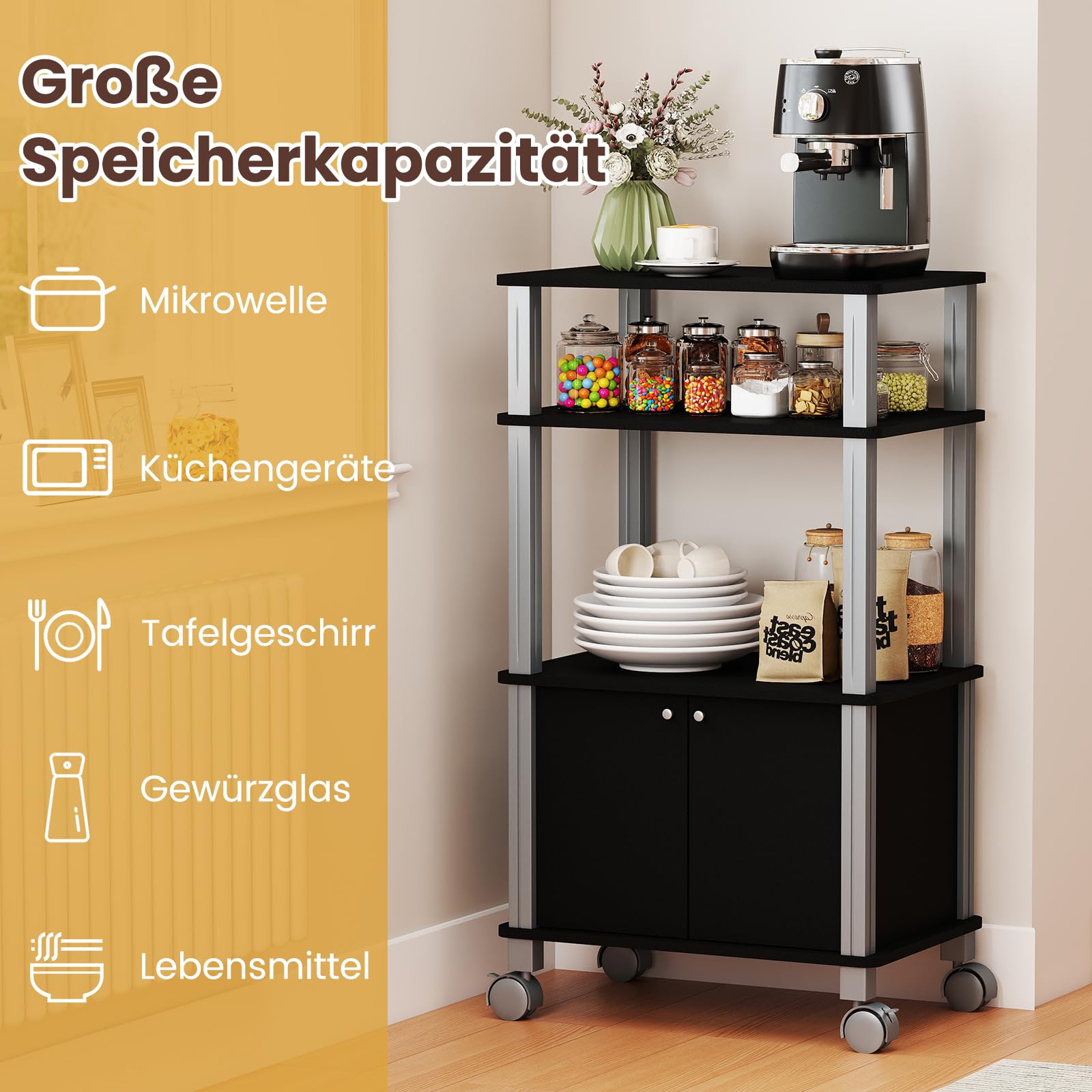 Magnetron keukentrolley kopen? ✔️ Tot 45% korting