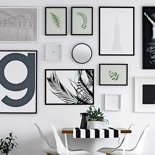 Miniatura 5 de Kit surtido de colgadores de cuadros para colgar cuadros, kit para colgar en la pared, 246 piezas, incluye clavos, alambre para colgar, ojos de