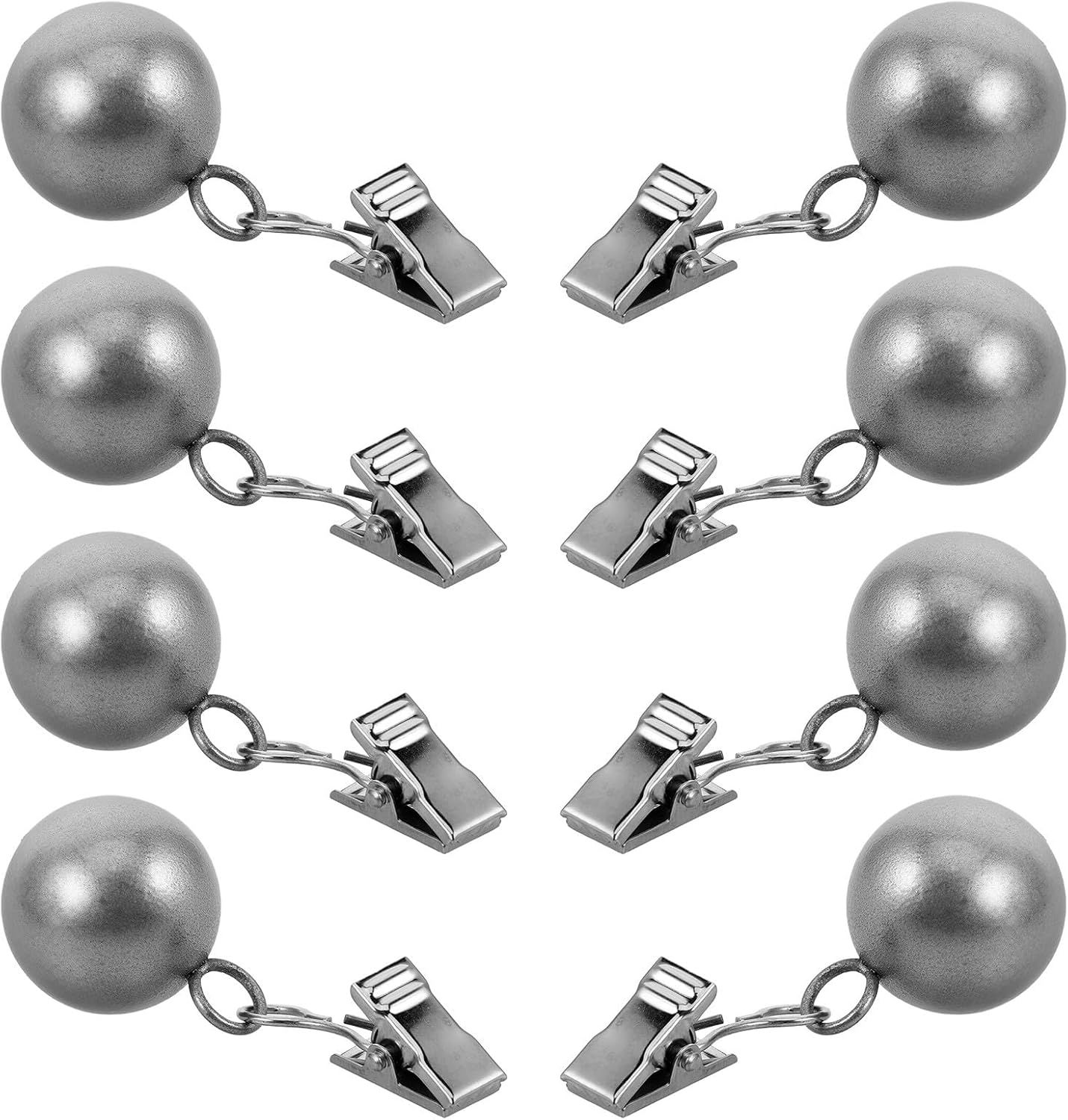 8pcs Stainless Steel Tablecloth Clips, Heavy Duty Windproof Patio Holders