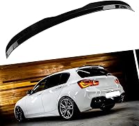 Tbest F20 Hátsó Spoiler Fényes Fekete BMW 1-es Sorozathoz 2011-2019 Öntapadós Szárny Tuning Kiegészítő 7