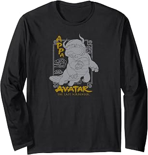 Avatar The Last Airbender - Appa the Sky Bison Long Sleeve T-Shirt