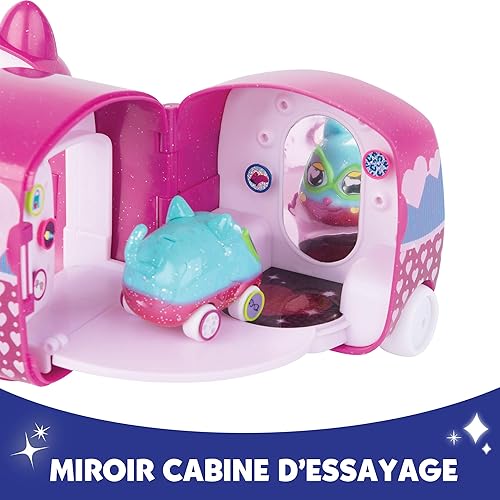 Miniatura 3 de Tomy Ritzy Rollerz - Coches de juguete con dijes sorpresa, Heelz on Wheelz Zapatería con Helena Heelz