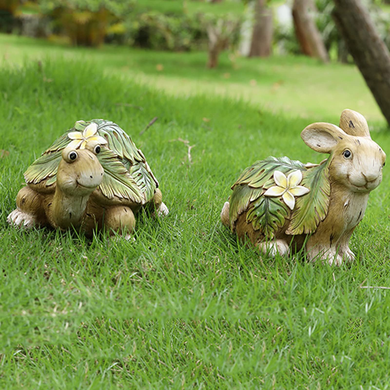Swap International Cute Garden Turtle Statue Outdoor Figurine