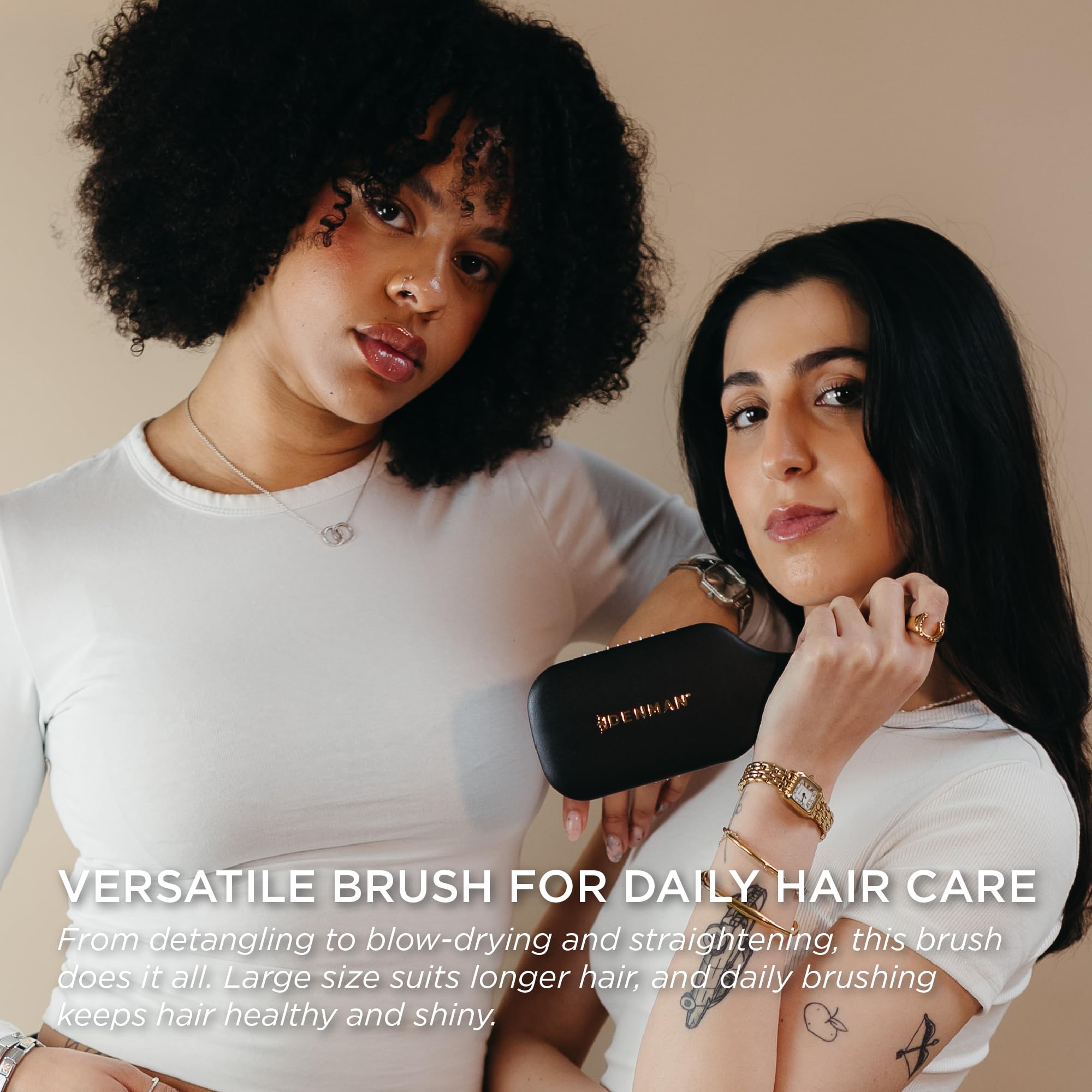 Denman Large Paddle Hair Brush, 9.5 inch 3