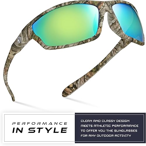 Miniatura 331 de Nitrogen - Gafas de sol deportivas polarizadas envolventes para hombre y mujer, UV400, para conducir, pescar, correr, andar en bicicleta, gafas