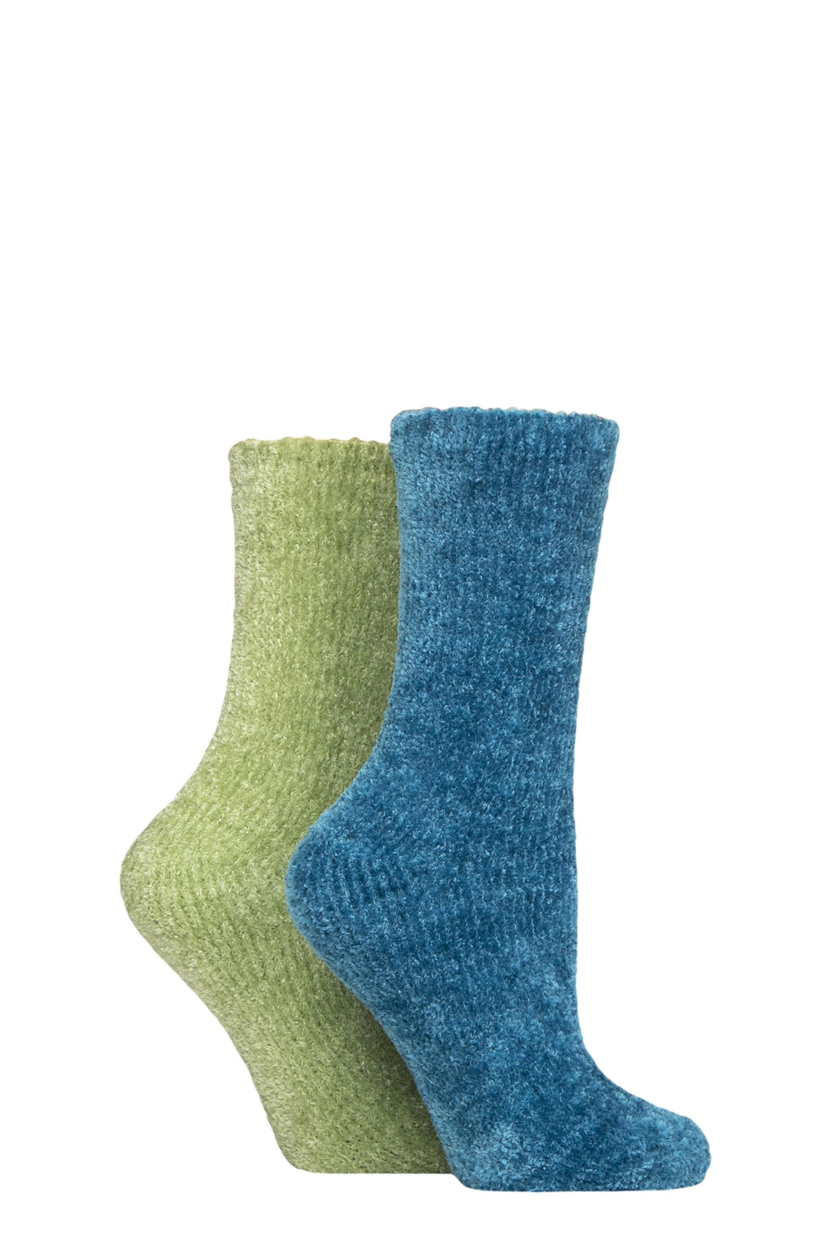 Sockshop Women's Storm Chenille Boot Socks - Silky Smooth Material, For Outdoors, Walking & Hiking In A Multipack Of 2 Pairs In Many Colours Size 4-8 (Uk, Numeric, 4, 8, Regular, Regular, )