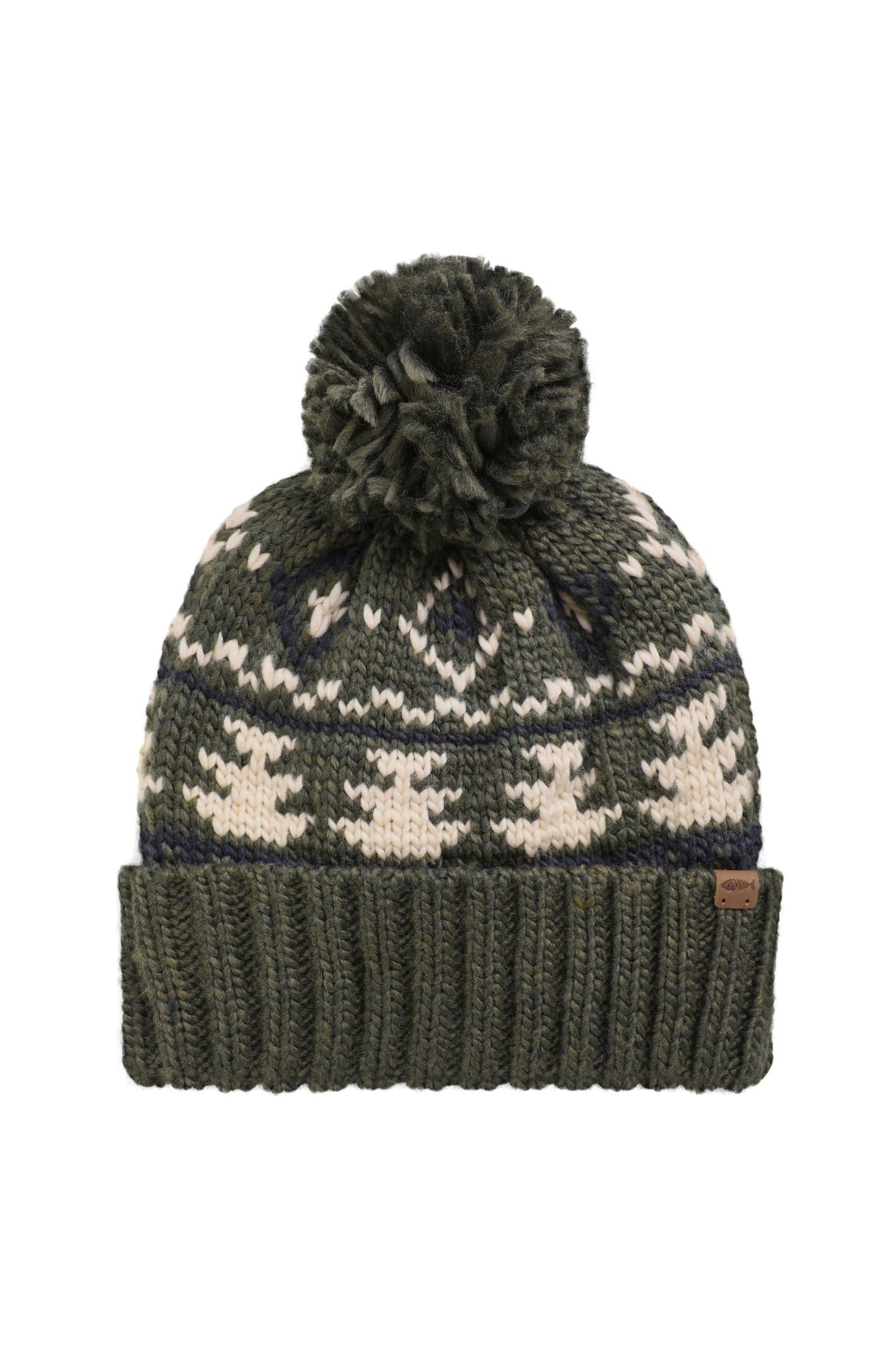 Scotsdale Mens Fair Isle Bobble Hat -