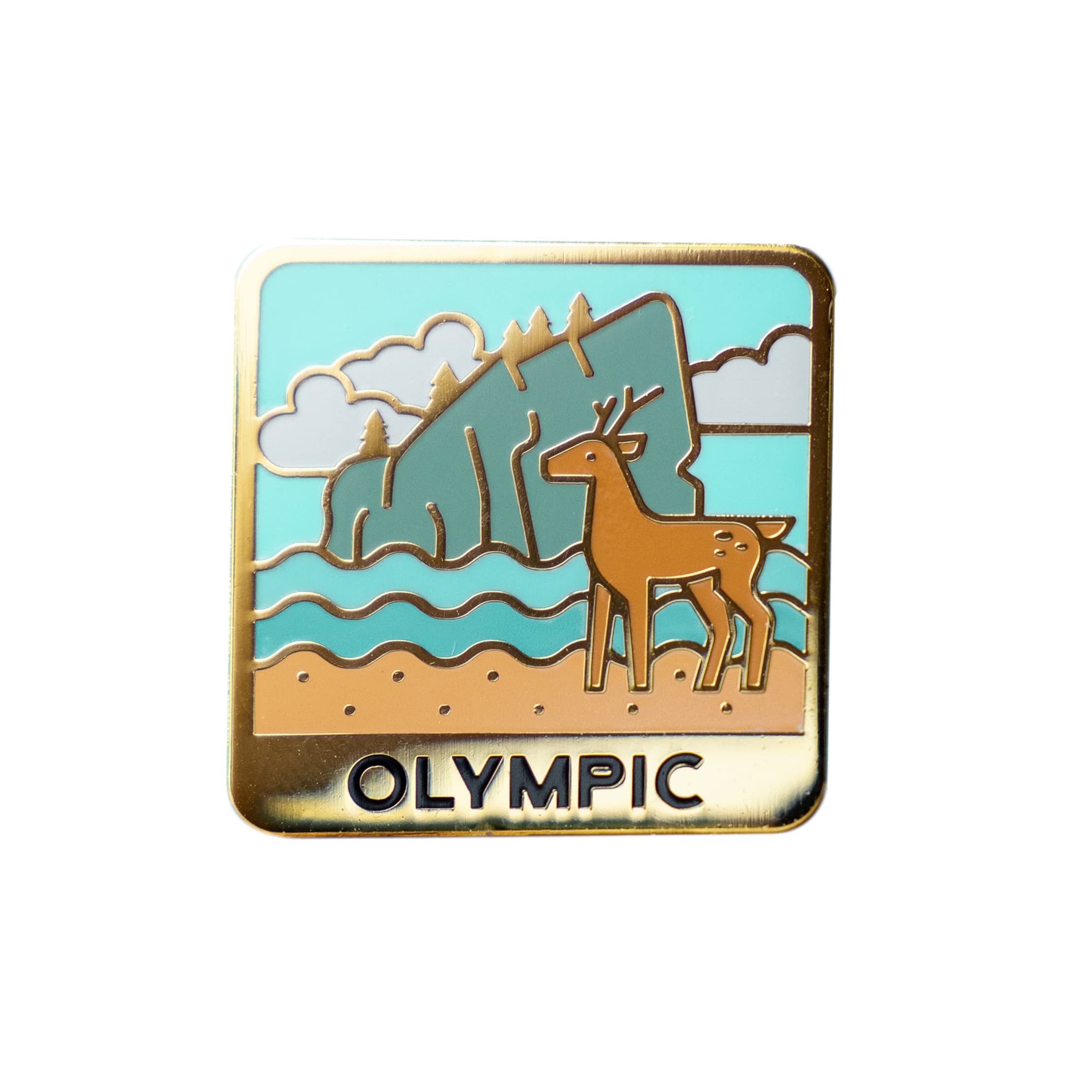 Done by AlexOlympic National Park Pin - Enamel Pin