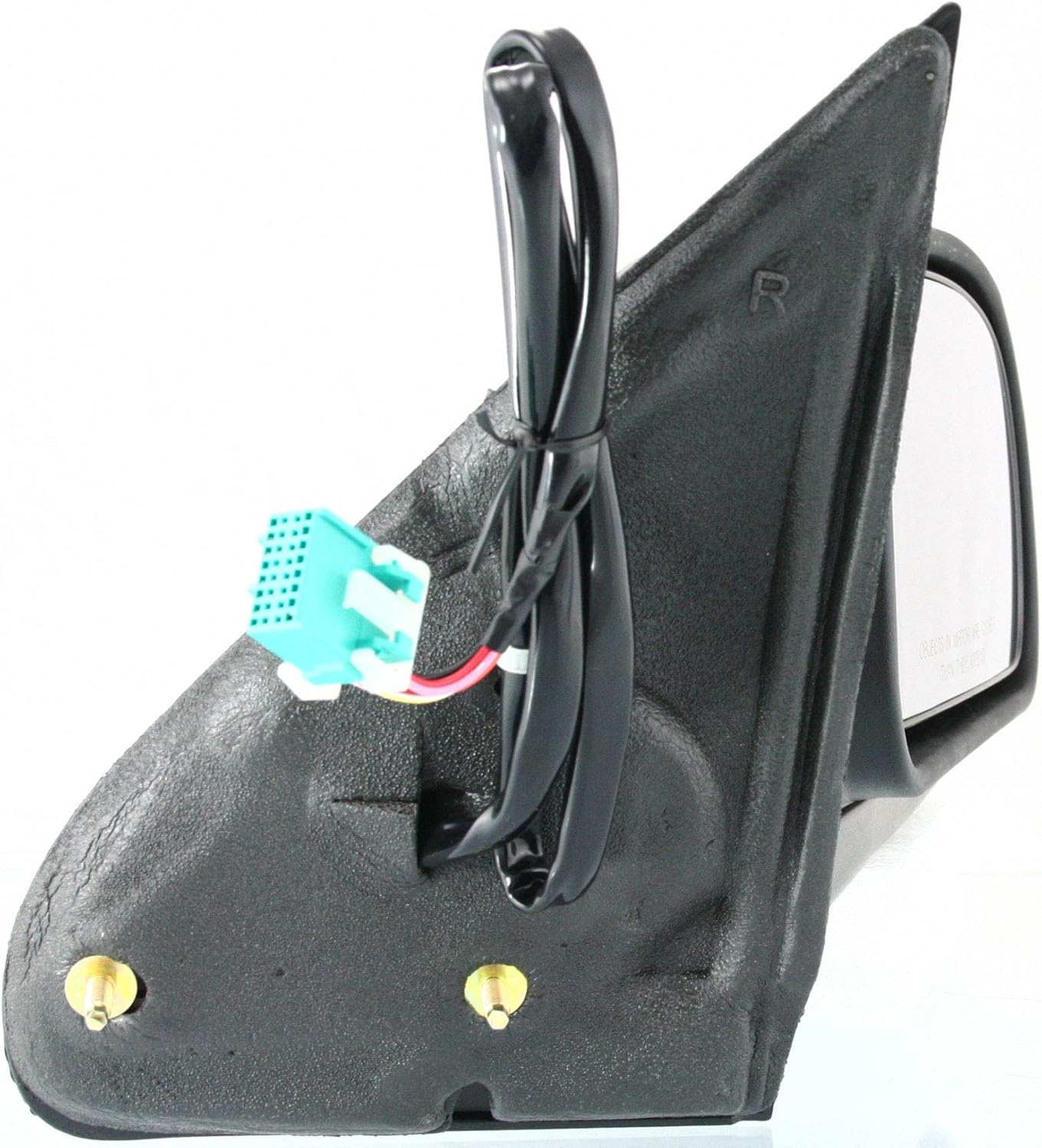 Kool Vue Passenger Side Power Heated Mirror for Chevrolet Trailblazer GMC Envoy 2002-2009 Power Fold Without Signal Light & Memory Textured