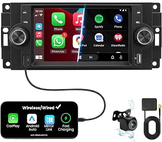 6.2" Android 15 Car Stereo for Chrysler 300 PT Cruiser Aspen