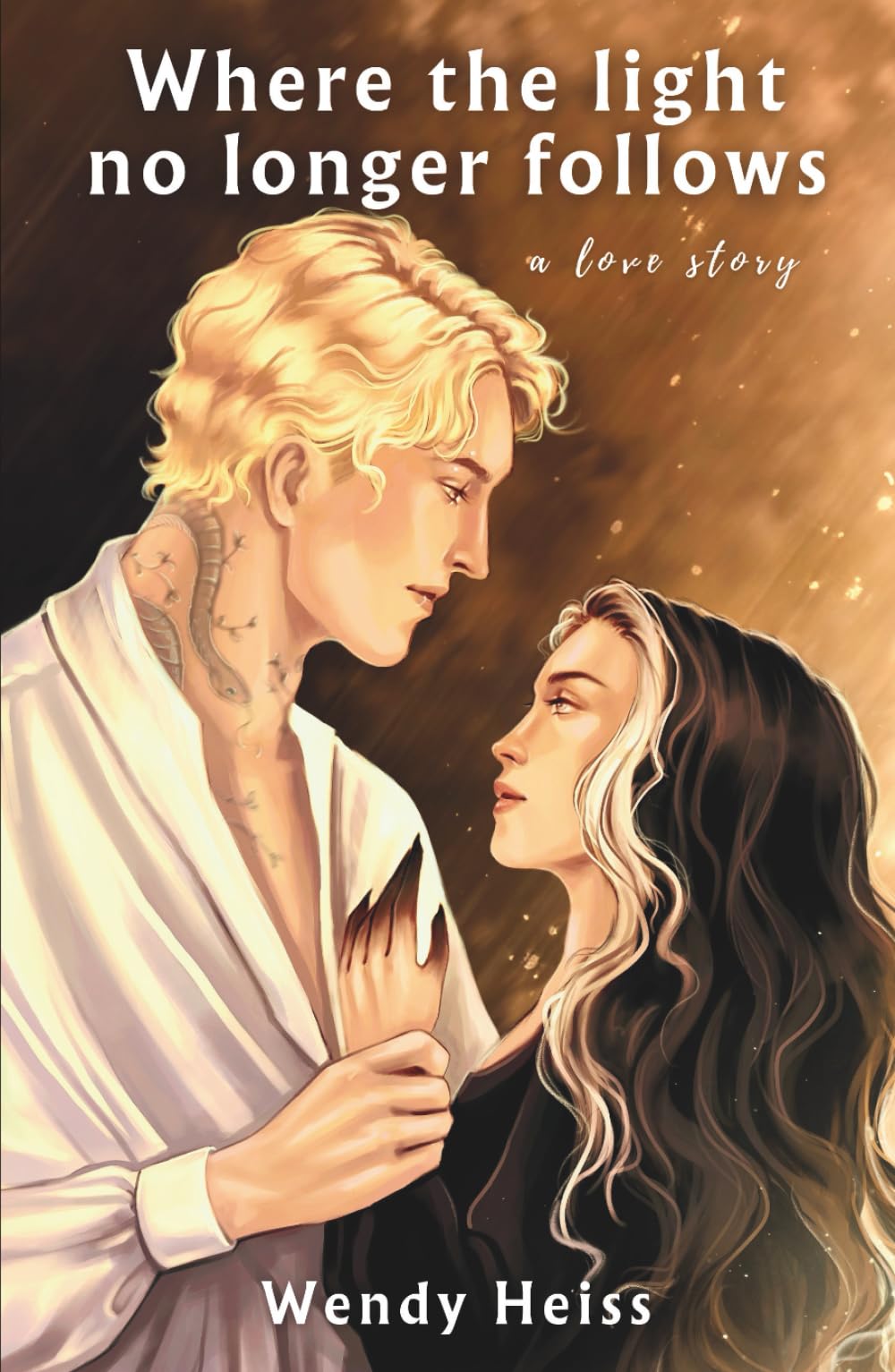 Where the light no longer follows: a novella (Blue Fairytales)