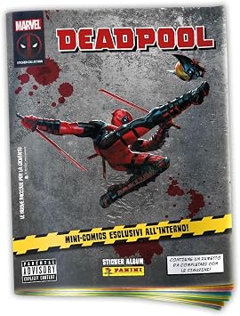 Panini Marvel Deadpool Sticker Collection Sticker Album - Super Starter Pack TYBE4JBHWYRBIKE381