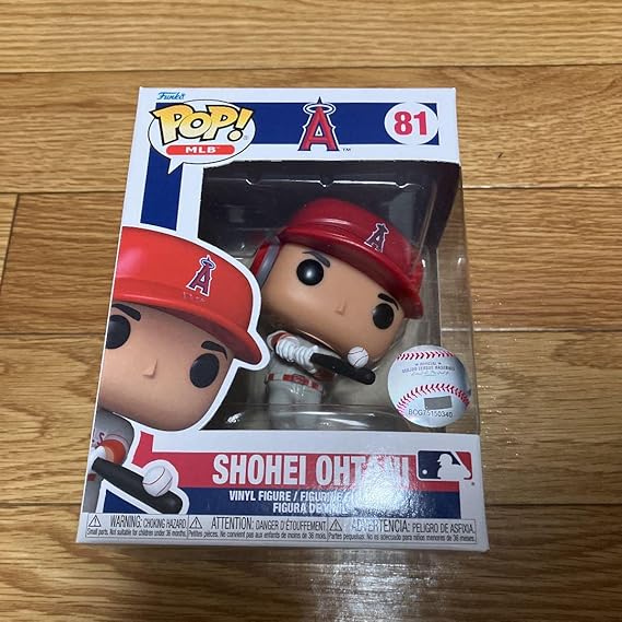 希少 大谷翔平選手 Funko Pop フィギュア ANGELS 赤ユニフォーム