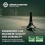 K&M Stands 15213-BLACK Trumpet Stand