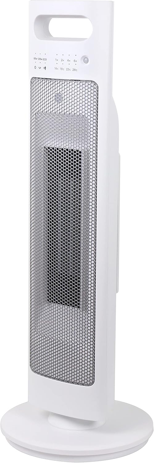 ZEPEAL 脱衣所ヒーター 人感センサー付 DWC-A1221-WH トイレ ヒーター