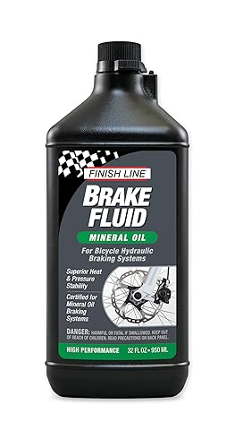 Finish Line Mineral Oil Bicycle Brake Fluid – Low Viscosity
