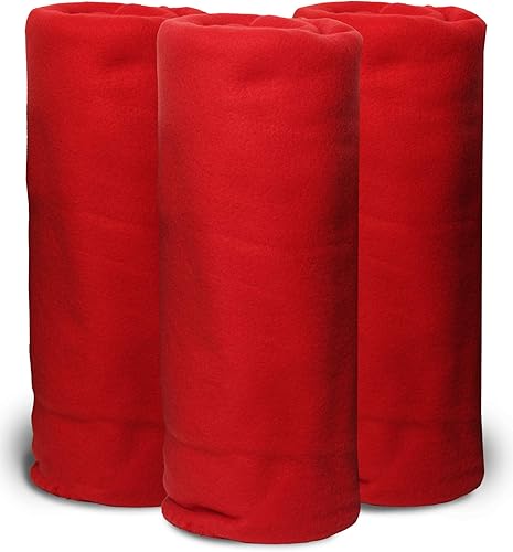 Miniatura 6 de Paquete de 60 mantas de forro polar suave a granel de 50 x 60 pulgadas, acogedora manta cálida para sofá de viaje al aire libre, al por mayor