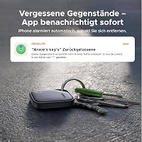 Localizator GPS UGREEN FineTrack compatibil cu Apple Find My, pentru chei, bagaje sau pașaport, cu baterie înlocuibilă, durată de viață 24 de luni, 4 bucăți 5