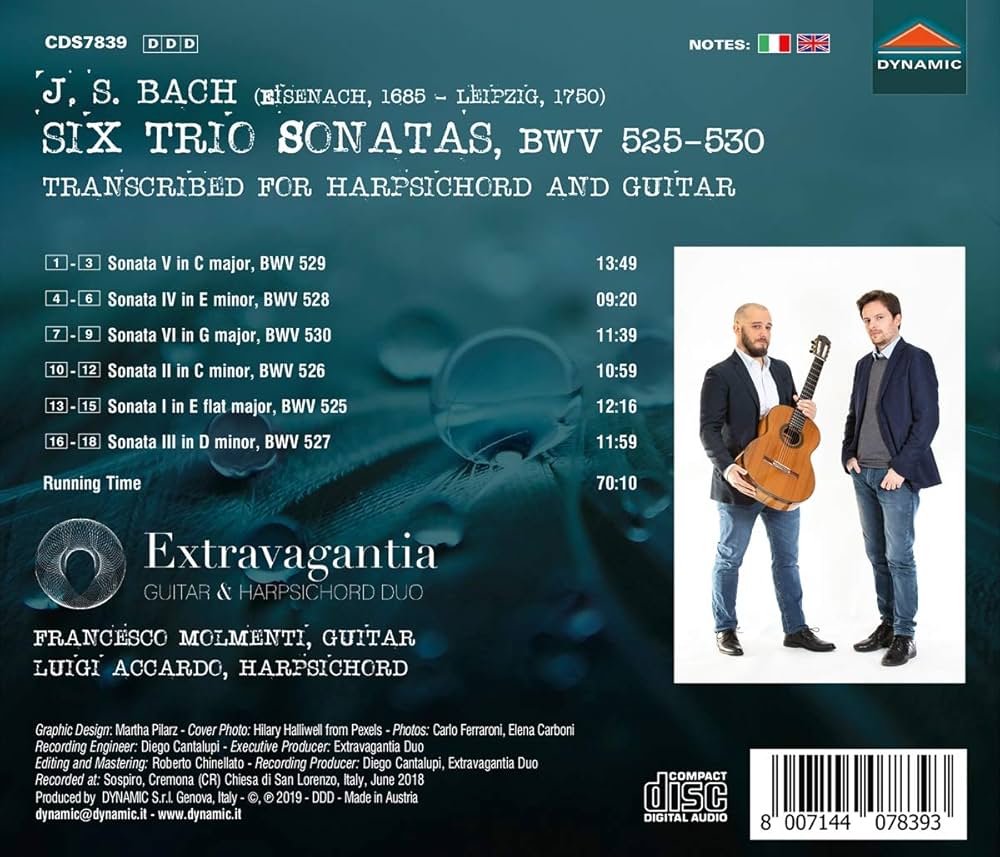 アート・デザイン・音楽 BACH Six Sonata  BWV 525 - 530 アート・デザイン・音楽 BACH Six Sonata BWV 525 - 530 J. S.