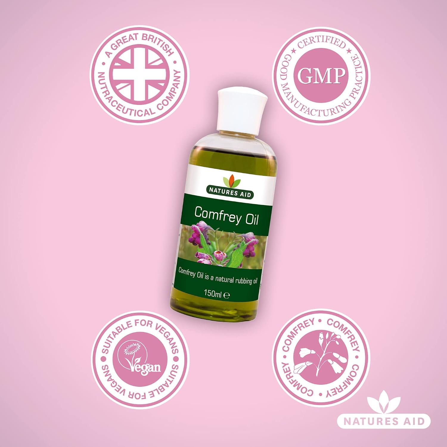 Natures Aid Comfrey Oil - 150ml