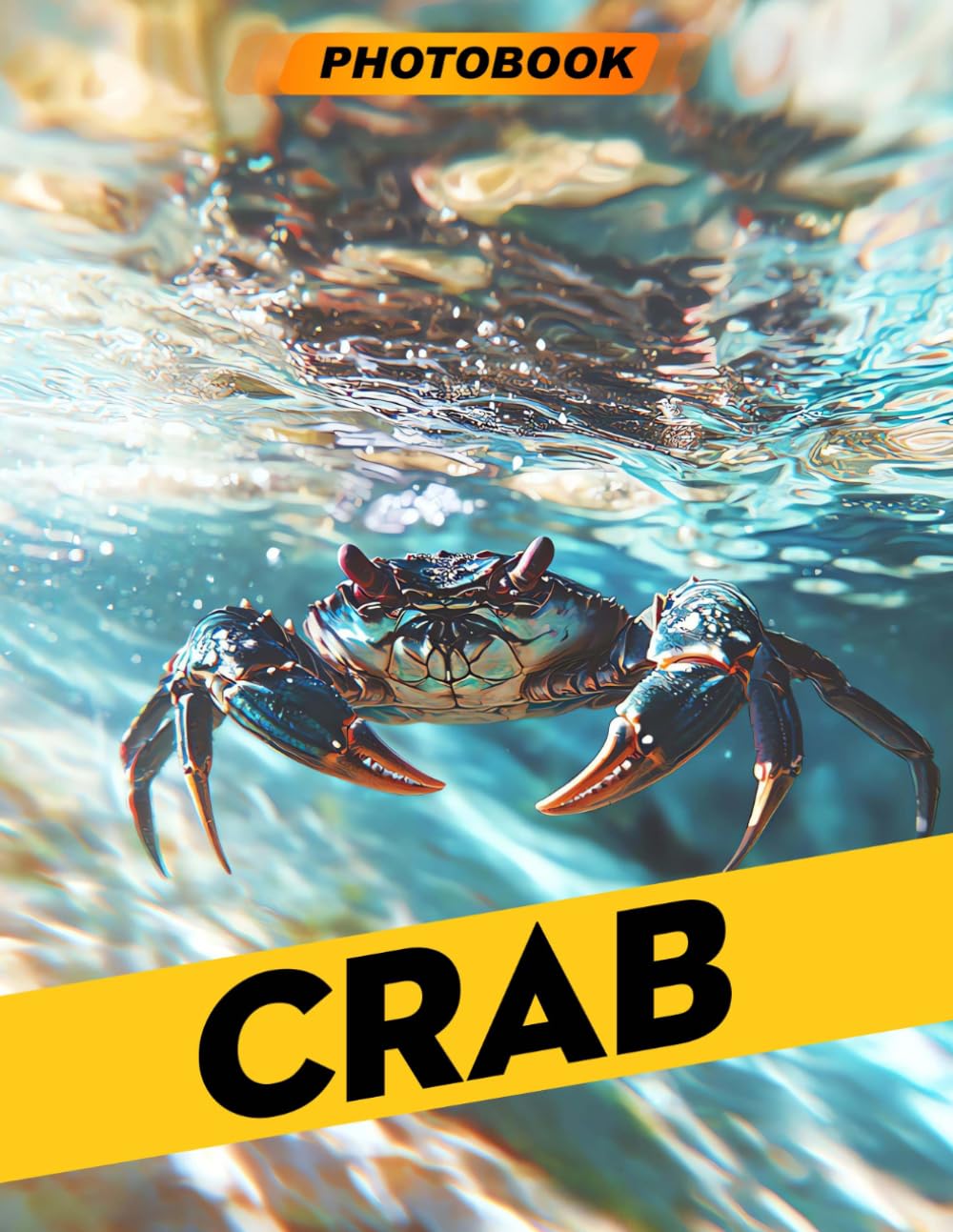 Crab Photo Book: Beachside Crustacean Photography Showcasing Colorful Crabs In Their Natural Habitat With Vibrant Coastal Views For Ocean Enthusiasts And Relaxation