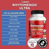 Vista 2 de Rhythmengix Ultra Maximum Strength Suplemento dietético, fórmula herbal, 60 cápsulas (1)