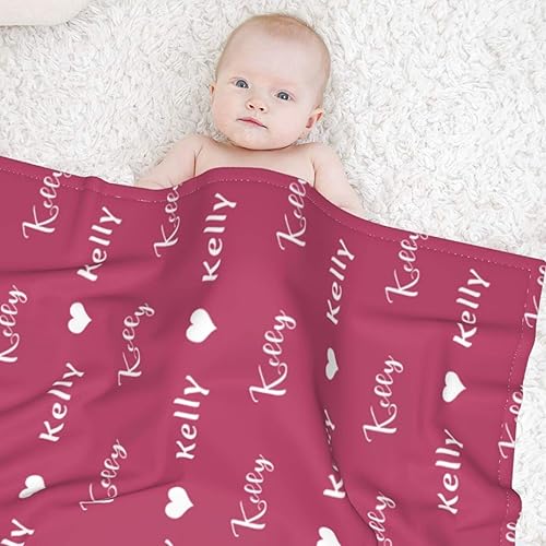 Miniatura 17 de Mantas de bebé personalizadas y sombrero con nombre, manta personalizada para recién nacidos, para niños y niñas, saco de dormir personalizado, Saco