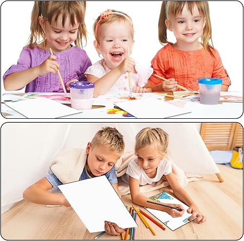 Miniatura 4 de Qilery 30 hojas de cartón blanco de 24 x 36 pulgadas, hojas corrugadas grandes a granel de 0.118 in, cartón corrugado para proteger embalajes,