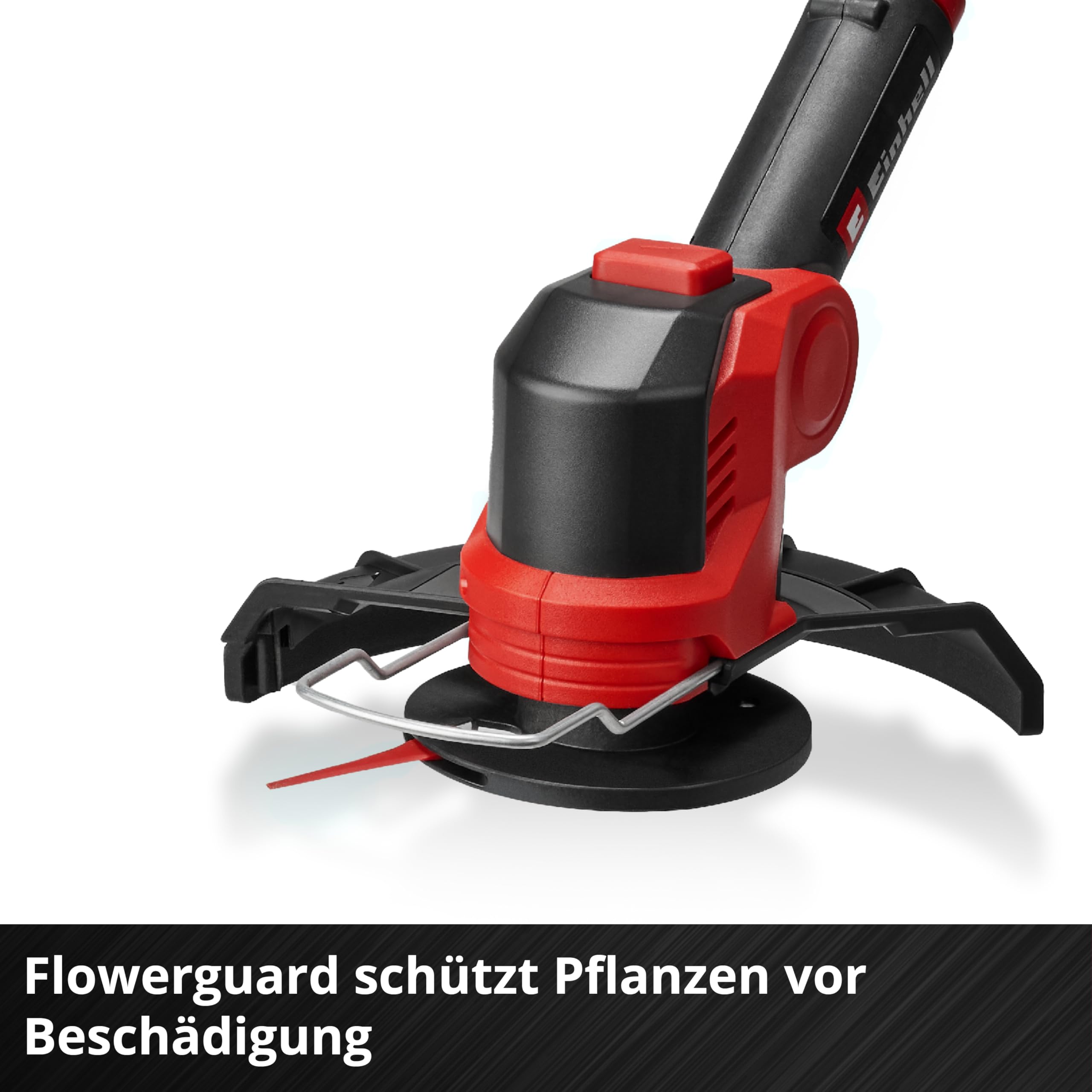 Einhell Akku-Rasentrimmer GE-CT 18/25 Li-Solo | PXC | 18 V | 25 cm Schnittbreite | Messerkopf | Motorkopf dreh- & neigbar | 20x Kunststoffmesser | ohne Akku
