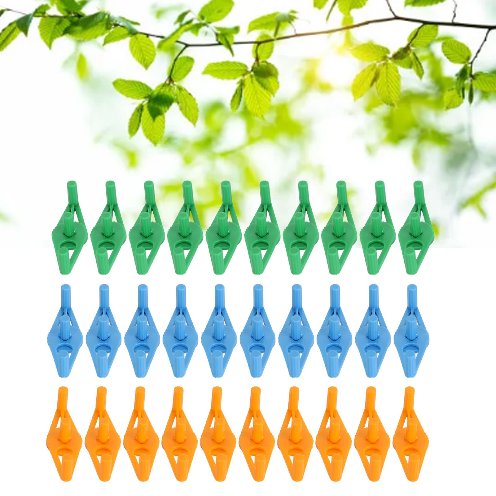 VYNZOR 60 Clips Pour Plantes - LST Clips 90° En Plastique Résistants