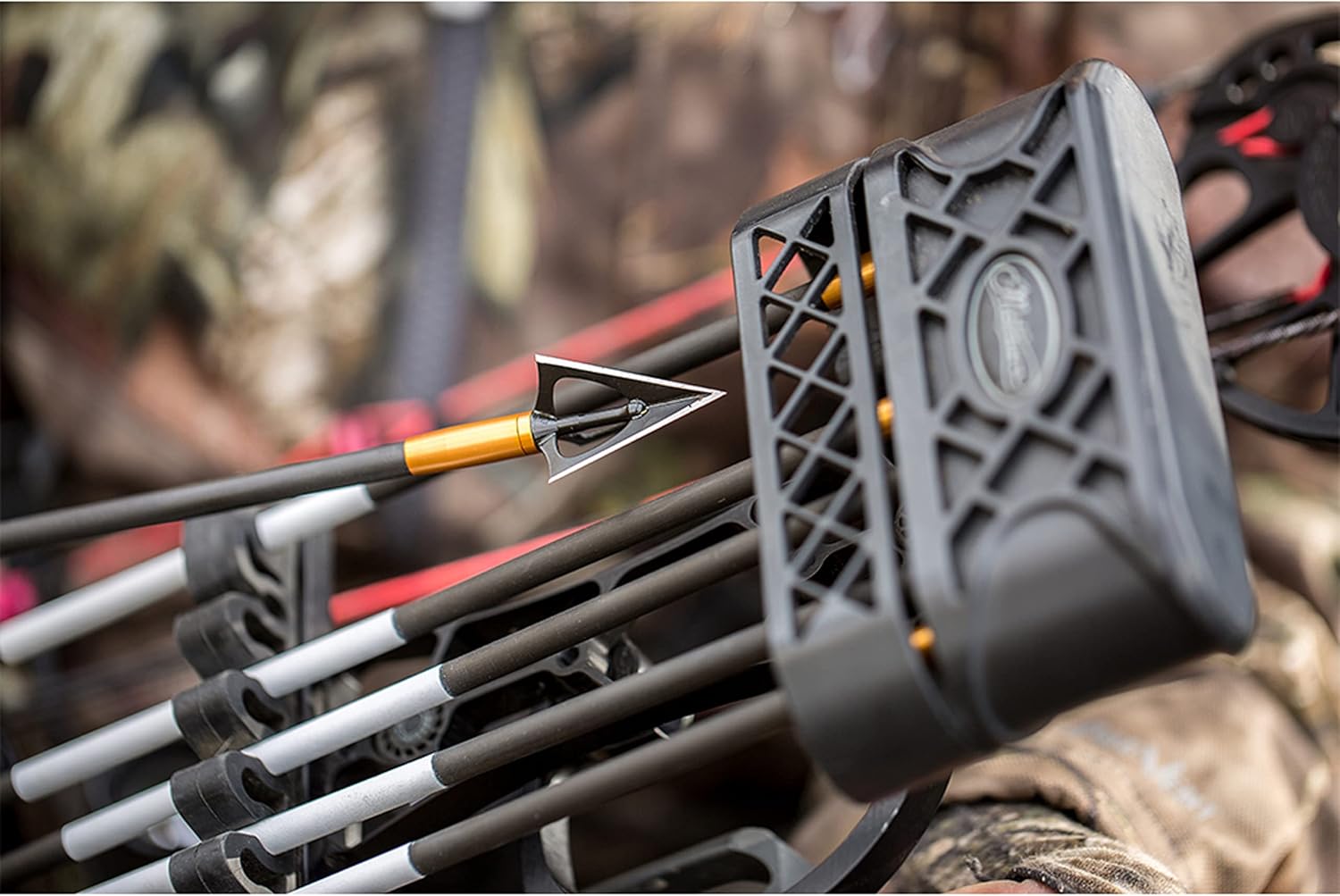 New Archery Products NAP Hellrazor Bow Big Game Hunting Solid Steel Fixed Blade 3 Pieces Broadhead Set
