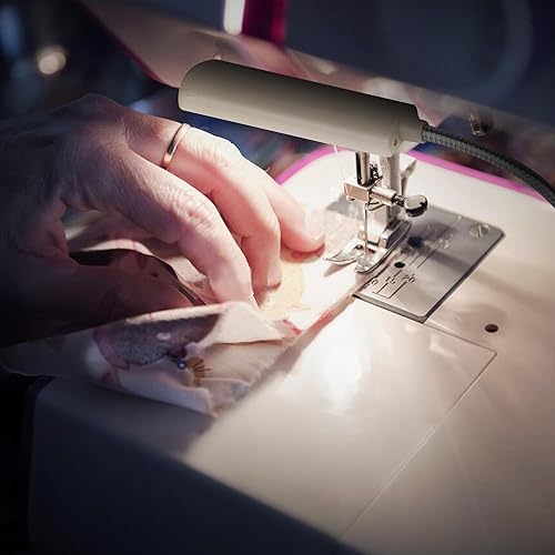 Miniatura 5 de FAJ Luz de trabajo multifuncional con brazo de cuello de cisne flexible magnético de 12 pulgadas, luces LED de luz diurna brillante, tornos, prensas