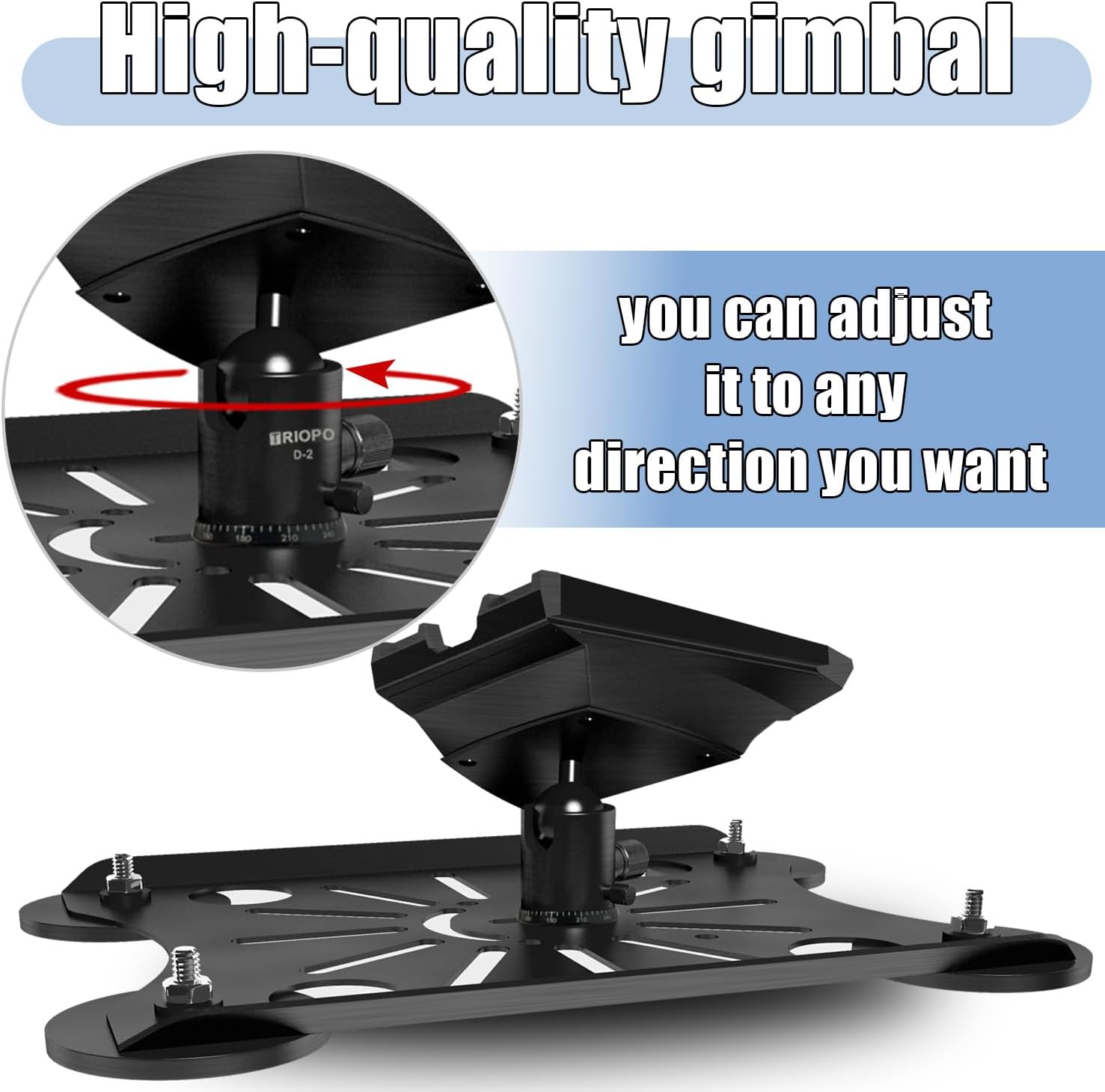 Adjustable Starlink Gen 3 Roof Mount, Starlink Mounting Kit Gen 3, Starlink Mount for