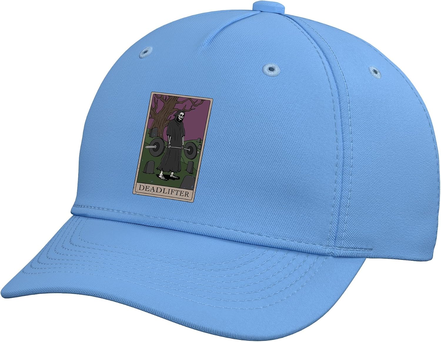 Bodybuilding Deadlifter Tarot Card Strength Training Adjustable Baseball Hat