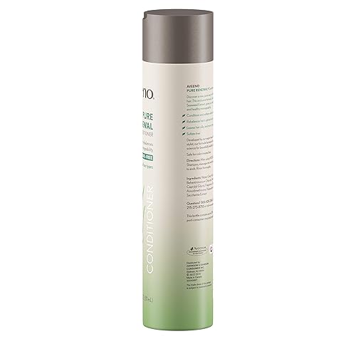 Miniatura 5 de OGX Aveeno Pure Renewal - Acondicionador hidratante para el cabello con extracto de algas marinas, fórmula sin sulfato, 21 onzas líquidas (paquete