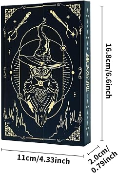 Vintage Journal Retro Lined Journal Student Diary Notebook Print Notebook | Hat Owl Multifunctional Productivity Time Management for Women, Men, Writing, Work, Travel