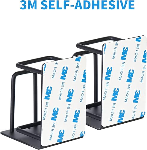 Miniatura 5 de Soporte para cepillos de dientes 304 de acero inoxidable adhesivo para montar en la pared 3 en 1 con soporte para cepillo de dientes, soporte para