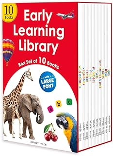 Early Learning Library: Box Set of 10 Books (Big Board Books)
