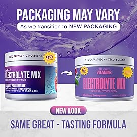 Dr. Prices Electrolytes Powder Bulk - Blueberry Pomegranate, 90 Servings | Sugar Free Hydration Drink Mix with 72+ Trace Minerals, Manganese | Keto Electrolytes, Vegan, Doctor-Formulated, Made in USA