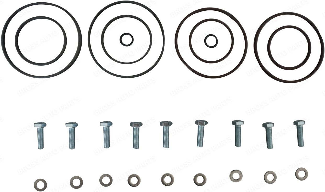 BROSSBSP849 Double VANOS Seal Repair KIT 11361440142 Compatible with BM.W E46 E39 E60 E38 E65 X5 E53 Z3 Z4 1998-2006 M52TU M54 M56 PTFE