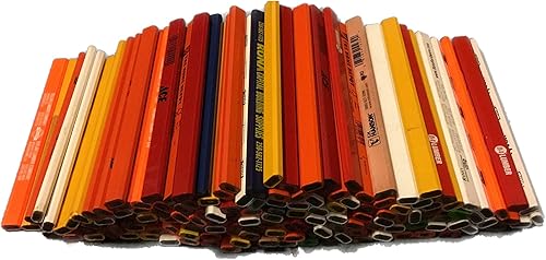 Miniatura 2 de 144 Lote Lote Lápices de carpintero de madera de error, 2 plomo, lote al por mayor a granel