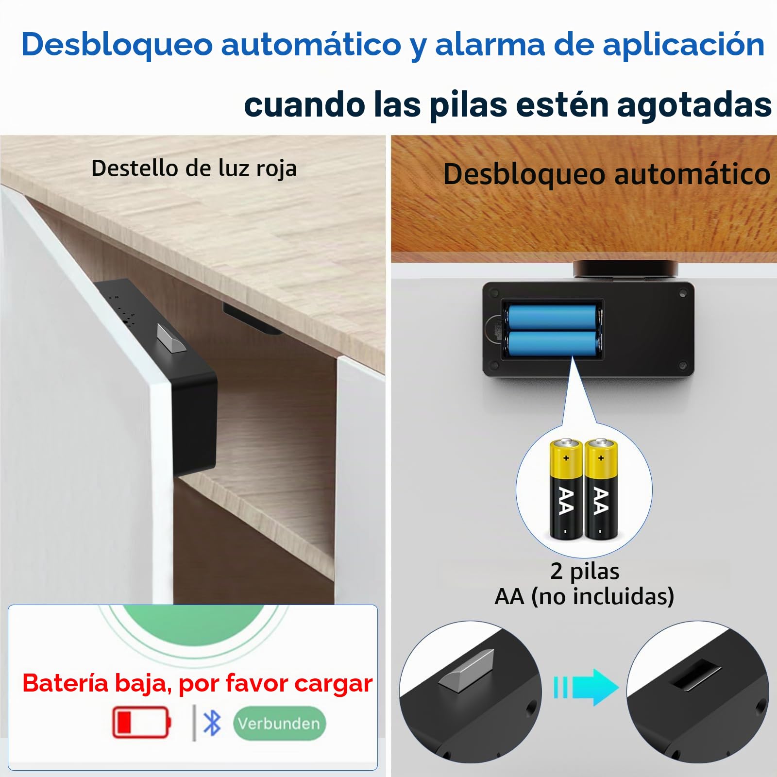 eLinkSmart Elektroniczna Cerradura Szafki NFC RFID Bezkluczykowa Bluetooth Czarna