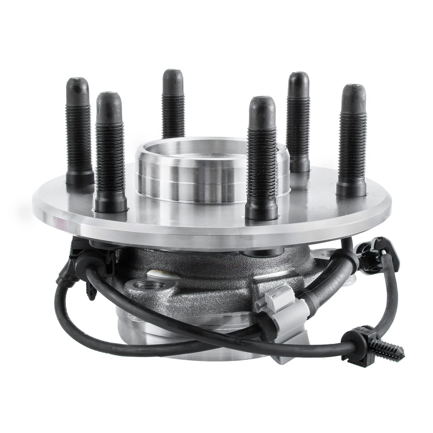 515036 4WD/AWD Front Wheel Hub Bearing Assembly for Chevy Express Silverado 1500 Suburban Avalanche Tahoe, Cadillac Escalade, GMC Savana Sierra Yukon XL, 6 Lugs w/ABS