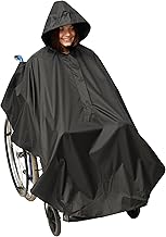 Bramble - Universal Rollstuhl Poncho zum Regenschutz & Windschutz - Regencape für Rollstuhlfahrer - Robust & Wasserdicht