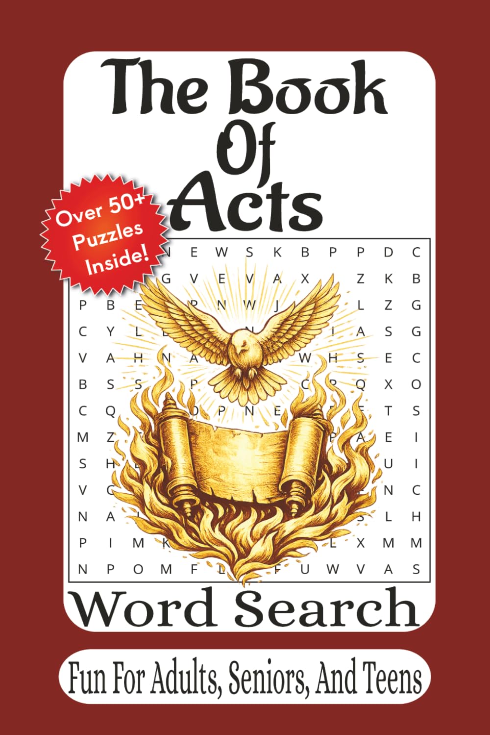 The Book Of Acts Word Search: A Powerful Bible Word Search Inspired by the Early Church, Faith, and the Holy Spirit (The Bible Books Word Search Series)