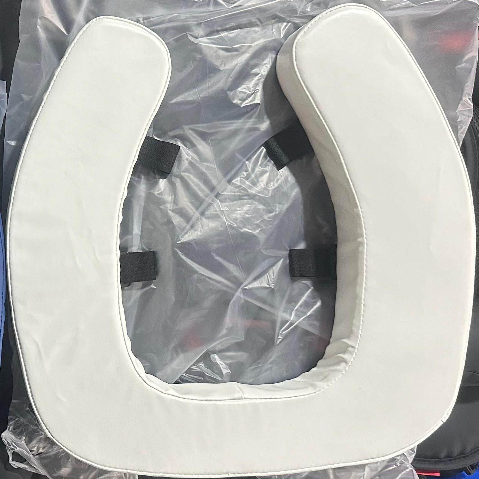 Supporto per WC – Rialzo ergonomico imbottito antiscivolo, sedile impermeabile per WC, facile da installare con comodo supporto, strumento di accessibilità per il bagno per sedersi e stare in piedi in